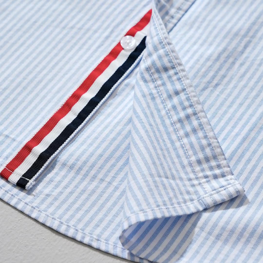 Lope | Siena Striped Linen Shirt - Image 4