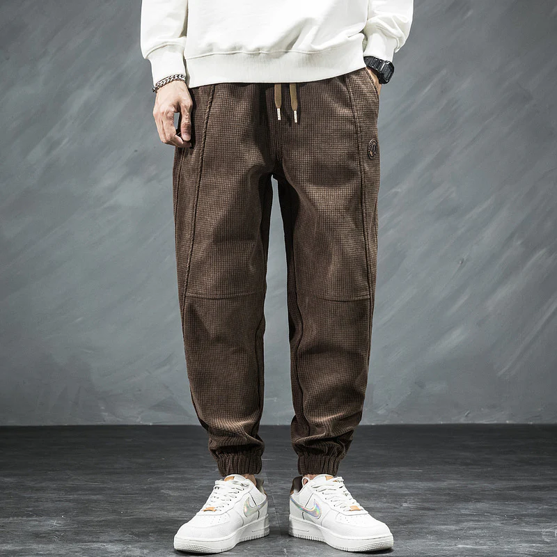 Lorenzo® | Corduroy Waffle Joggers - Image 2