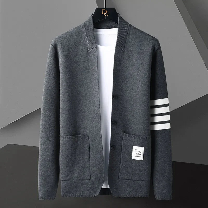 Lorenzo® | Elegant Striped Cardigan
