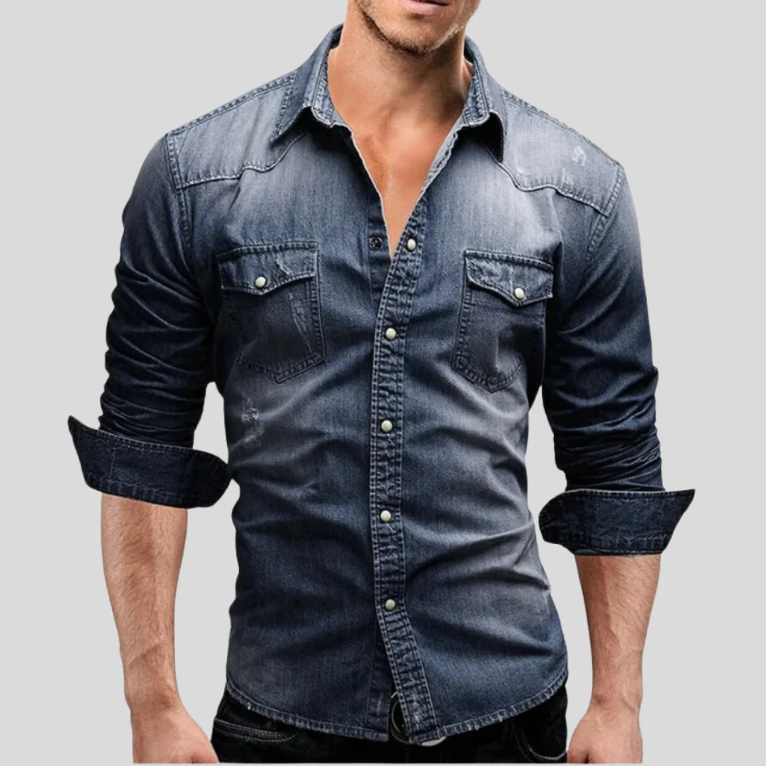 Louis® | Modern Denim Shirt - Image 5