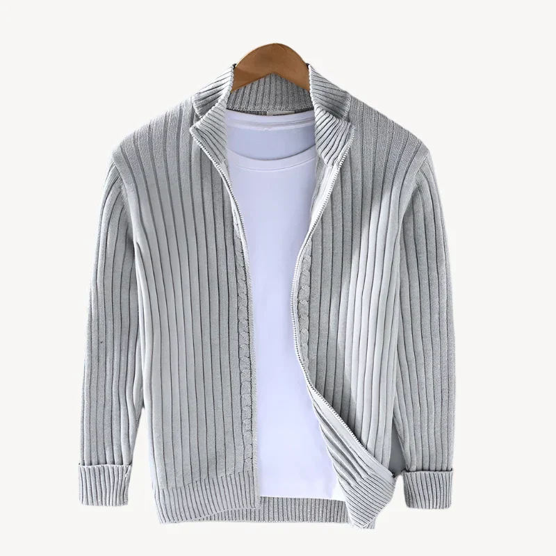 Lucas® | Modern Cardigan With Zip - Image 2