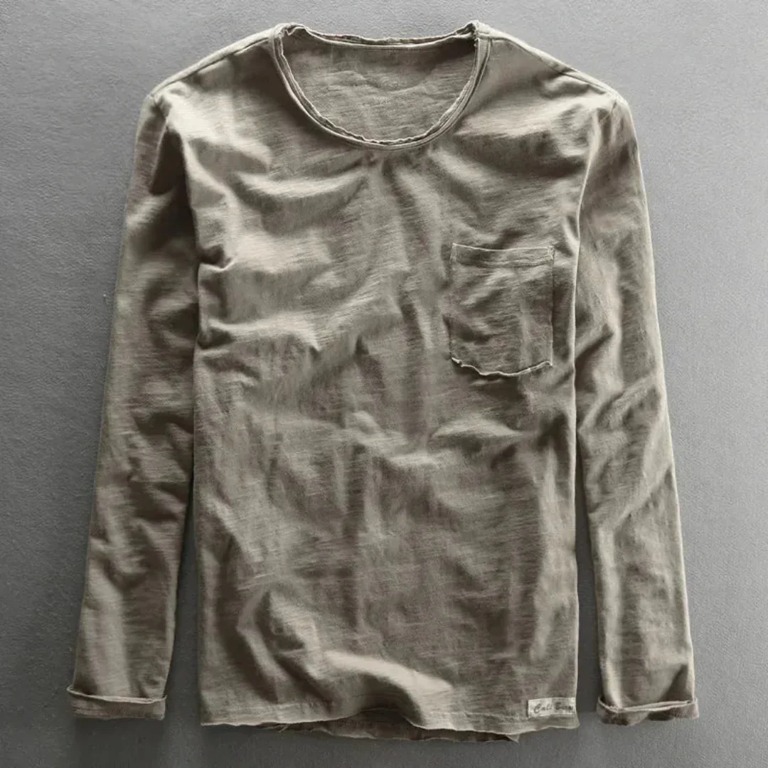 Lucas | Zen Soft Cotton Long Sleeves Shirt - Image 2