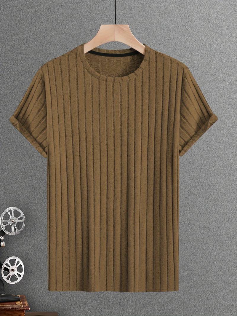 Lucero® | Ribbed Casual Short Sleeve T-Shirt - Image 11