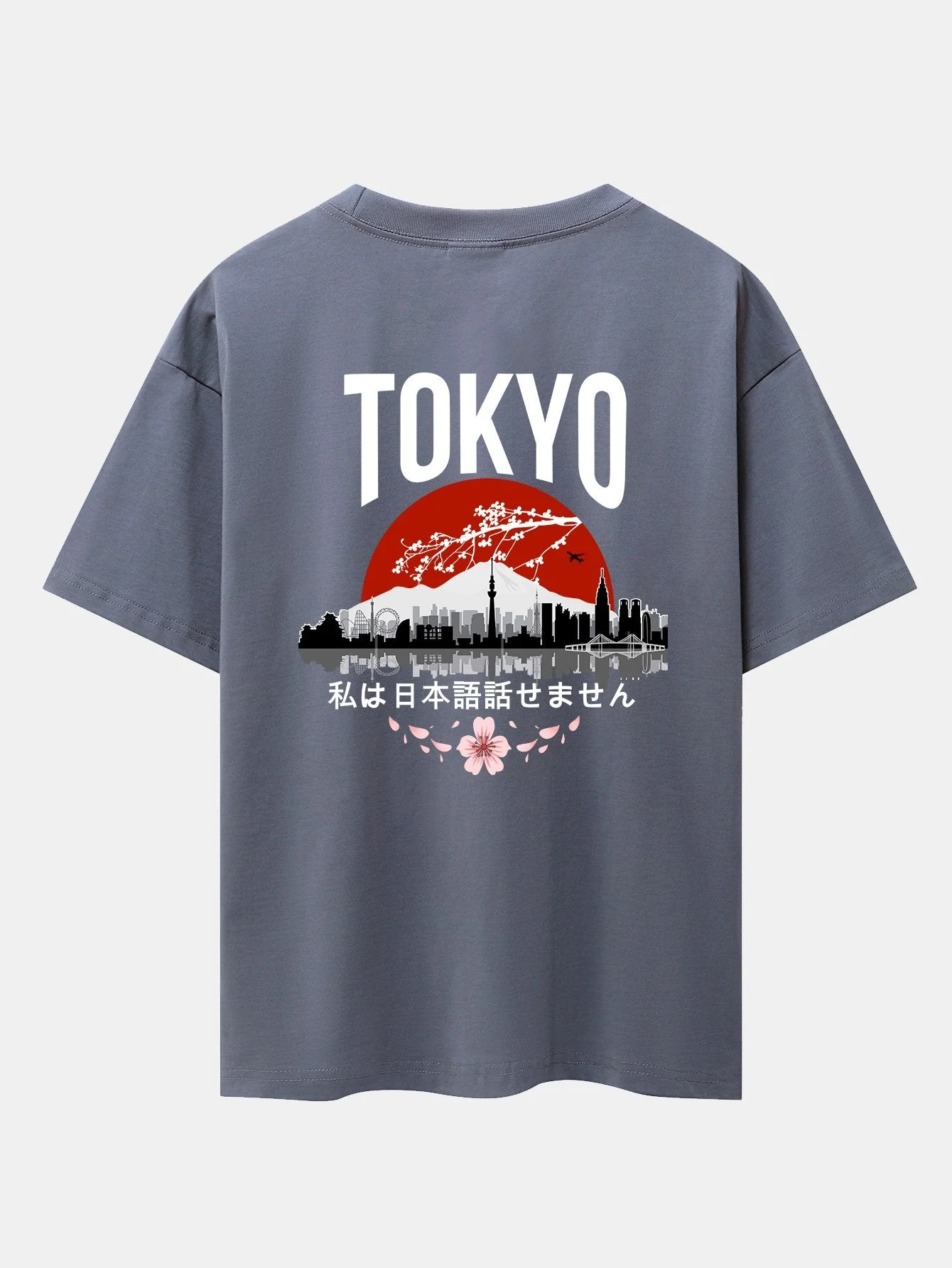 Lucian® | Tokyo Scenery Back Print Oversize T-Shirt - Image 11