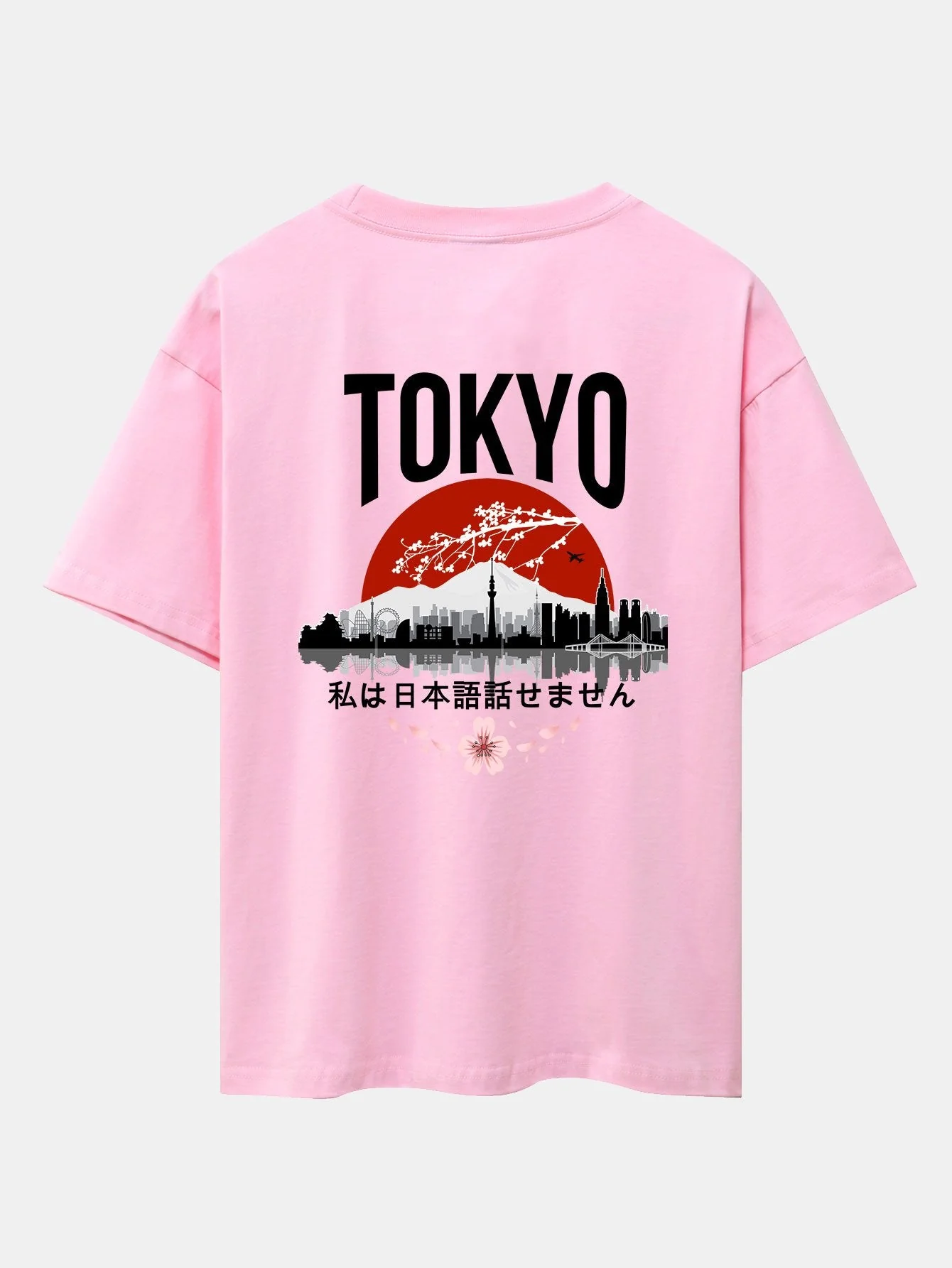 Lucian® | Tokyo Scenery Back Print Oversize T-Shirt - Image 7