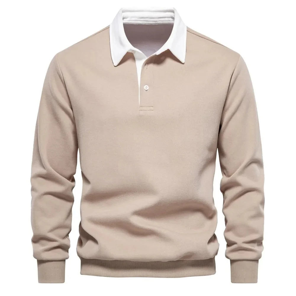 Lucien® | Premium Cotton Collar Sweater - Image 2