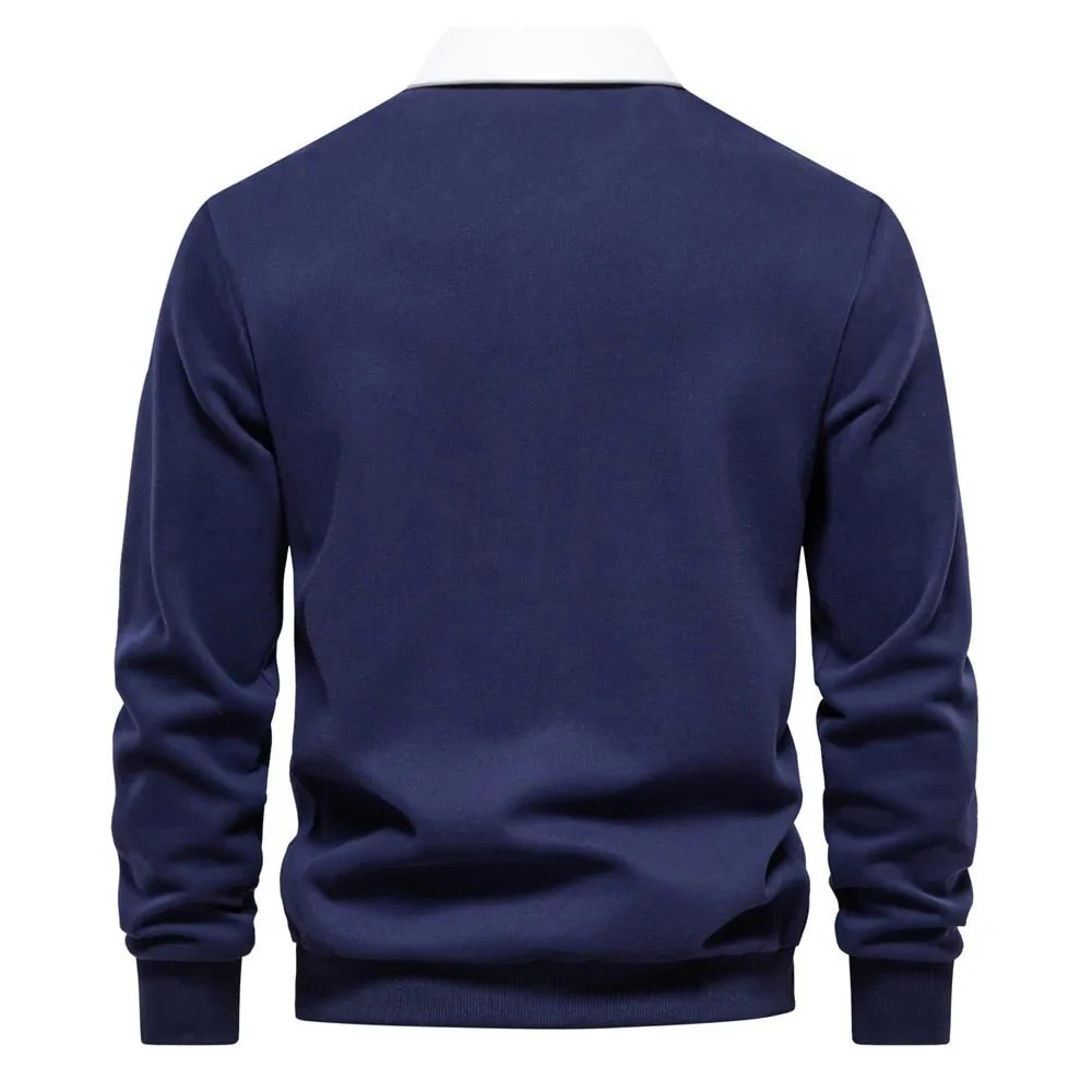 Lucien® | Premium Cotton Collar Sweater - Image 5