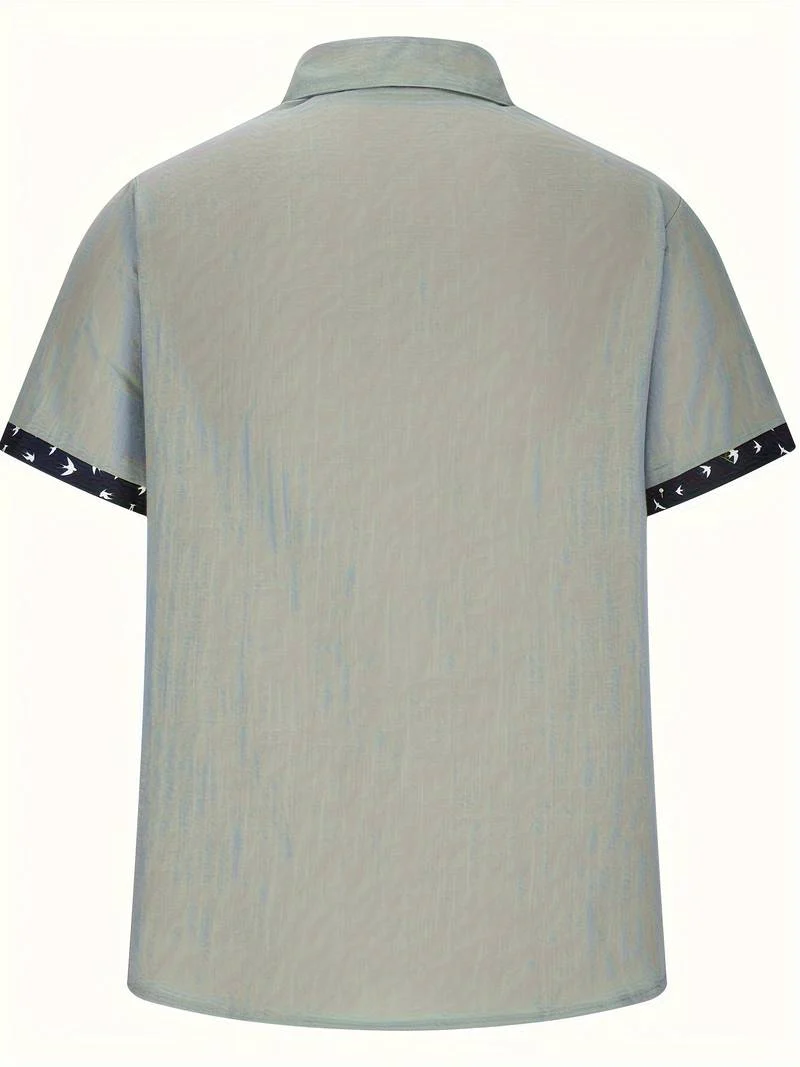 Ludwig® | Stylish, Loose, Matching Color Shirt Made Of Cotton Blend - Image 10