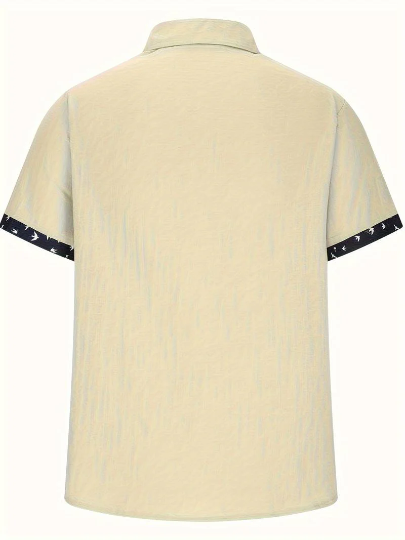Ludwig® | Stylish, Loose, Matching Color Shirt Made Of Cotton Blend - Image 5