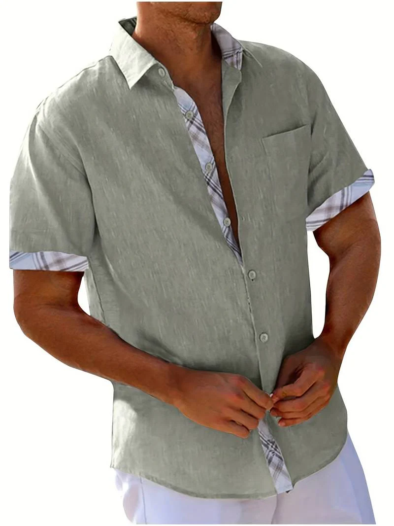 Luella® | Stylish Traditional Shirt With Checkered Graphic Print - Image 15