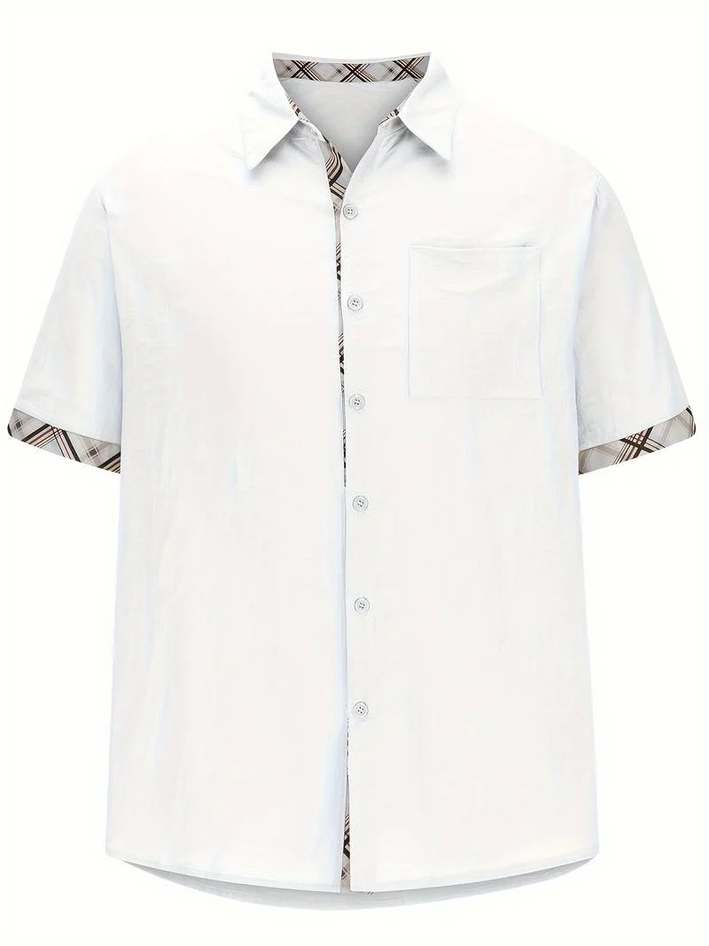 Luella® | Stylish Traditional Shirt With Checkered Graphic Print - Image 5