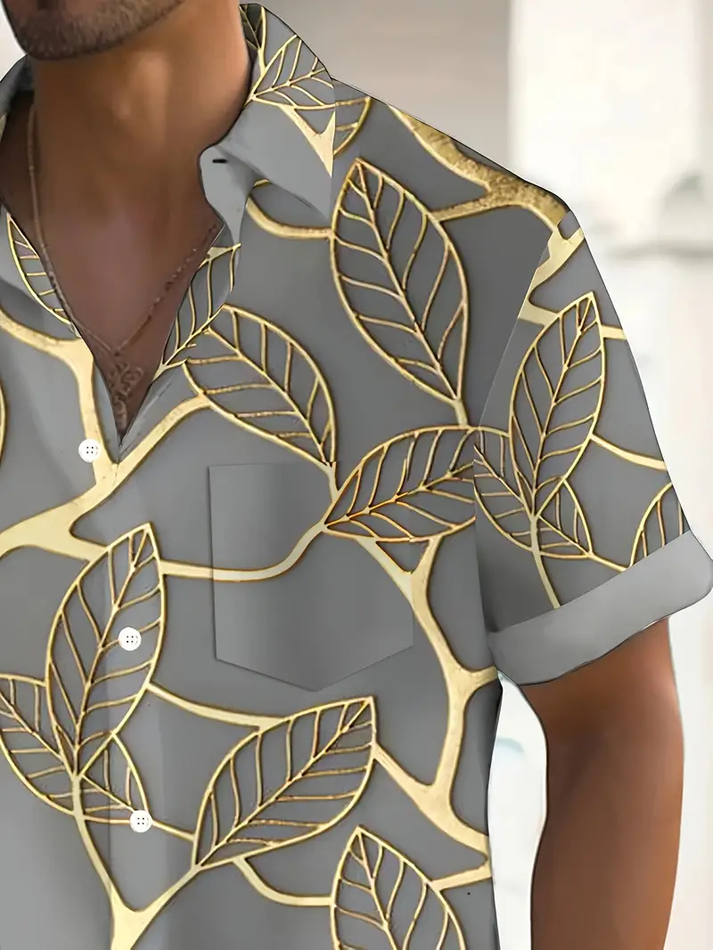 Luis® | Digital Short-Sleeved Shirt For Men