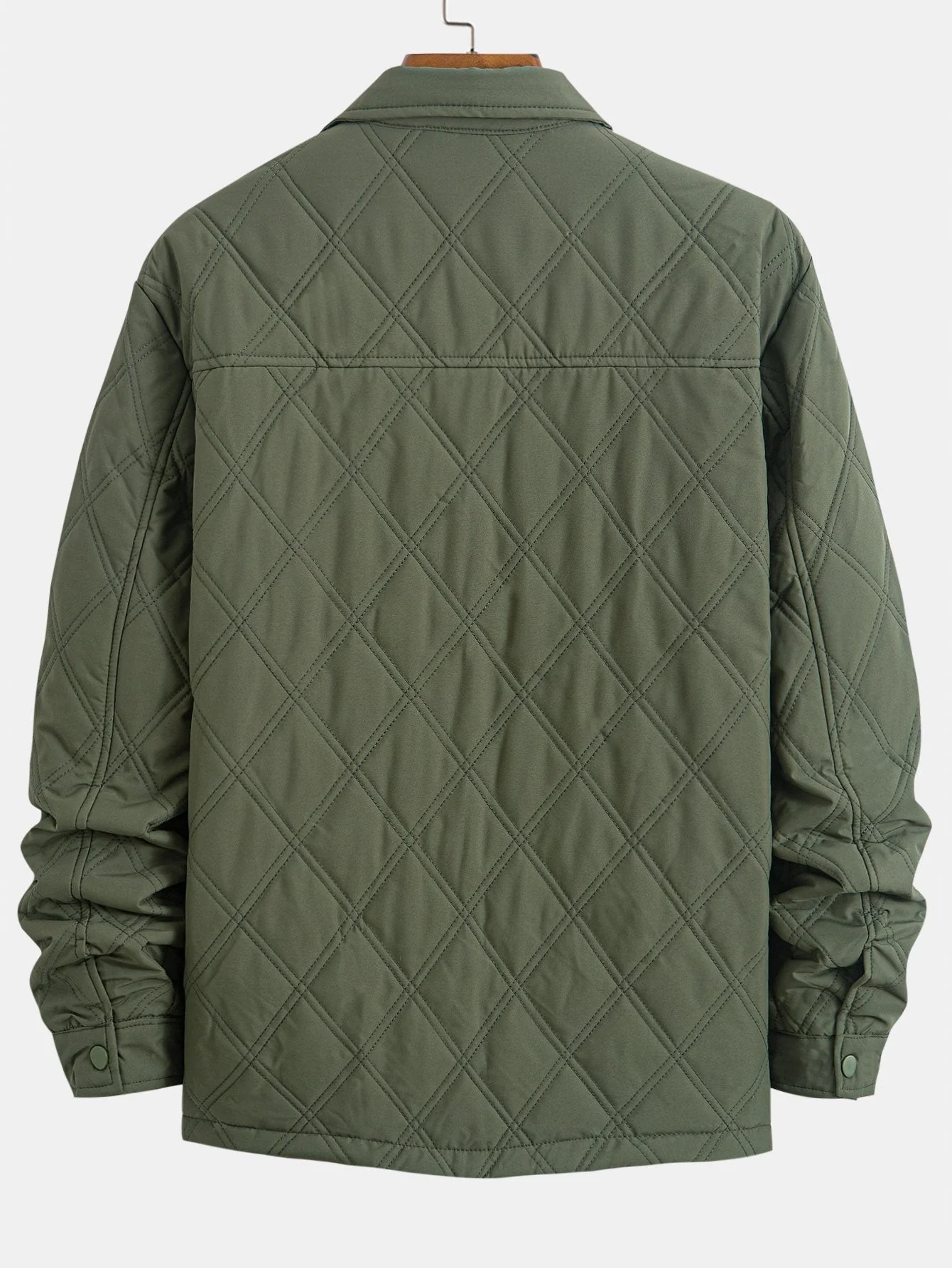 Luis® | Embroidered Style: Quilt Shirt With Buttons - Image 2