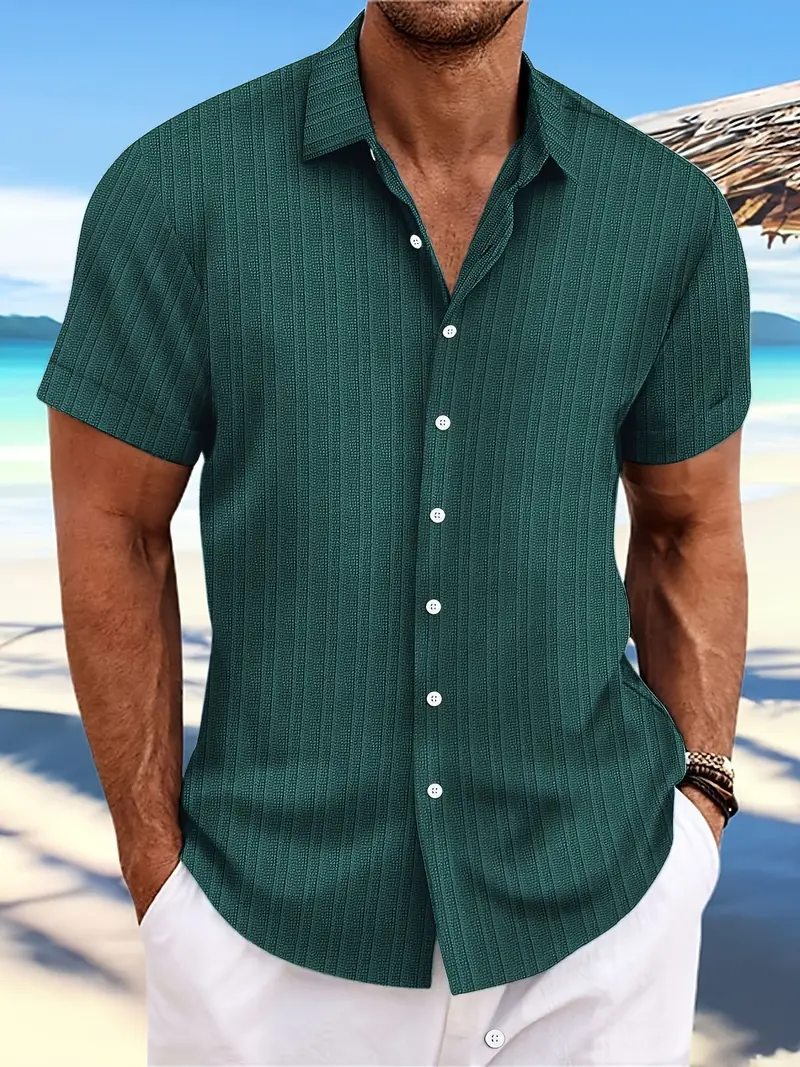 Lulu® | Casual Shirt With A Loose Striped Pattern - Image 6