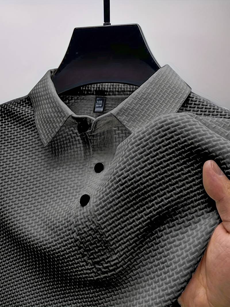 Luz® | Casual, Breathable Short-Sleeved Shirt With Half Buttons - Image 21