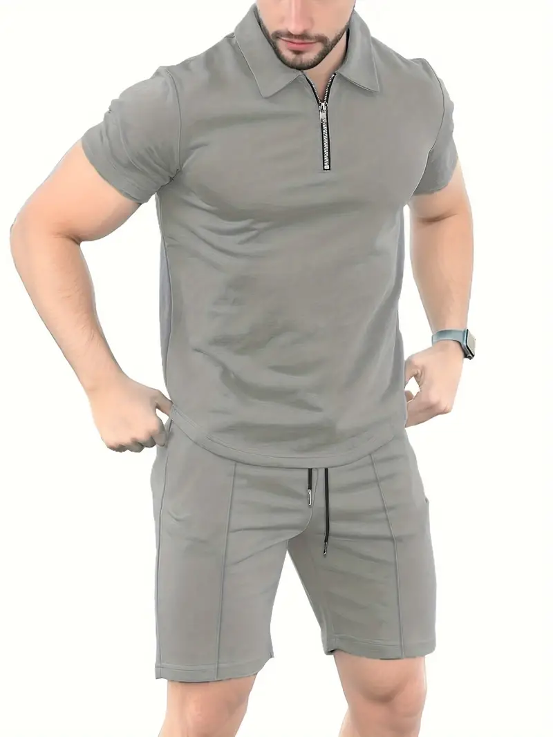Luzmila® | 2-Piece, Casual, Trendy Polo Shirt Set - Image 4