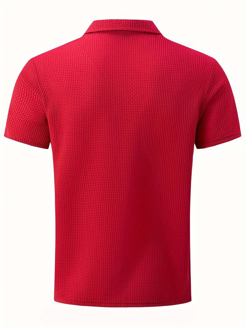 Macaria® | Solid Leisure Golf Shirt For Men - Image 11