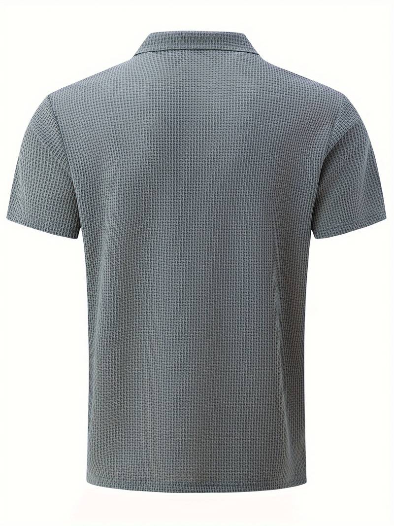 Macaria® | Solid Leisure Golf Shirt For Men - Image 13