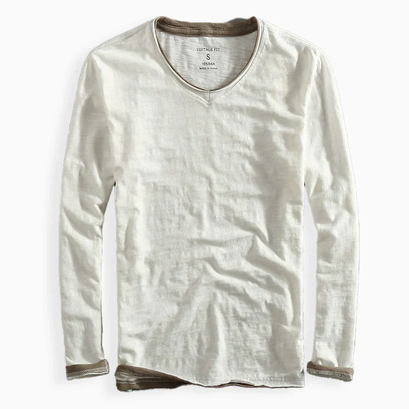 Macrino® | Cotton Long Sleeve Shirt - Image 4