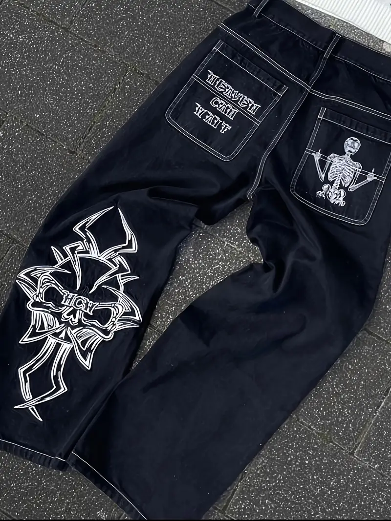 Maksymilian® | Casual Embroidery Jeans For Men