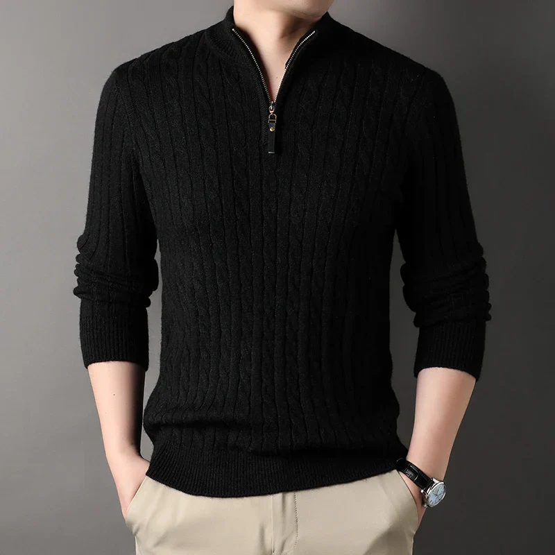 Malcolm® | Quarter Zip Sweater - Image 4