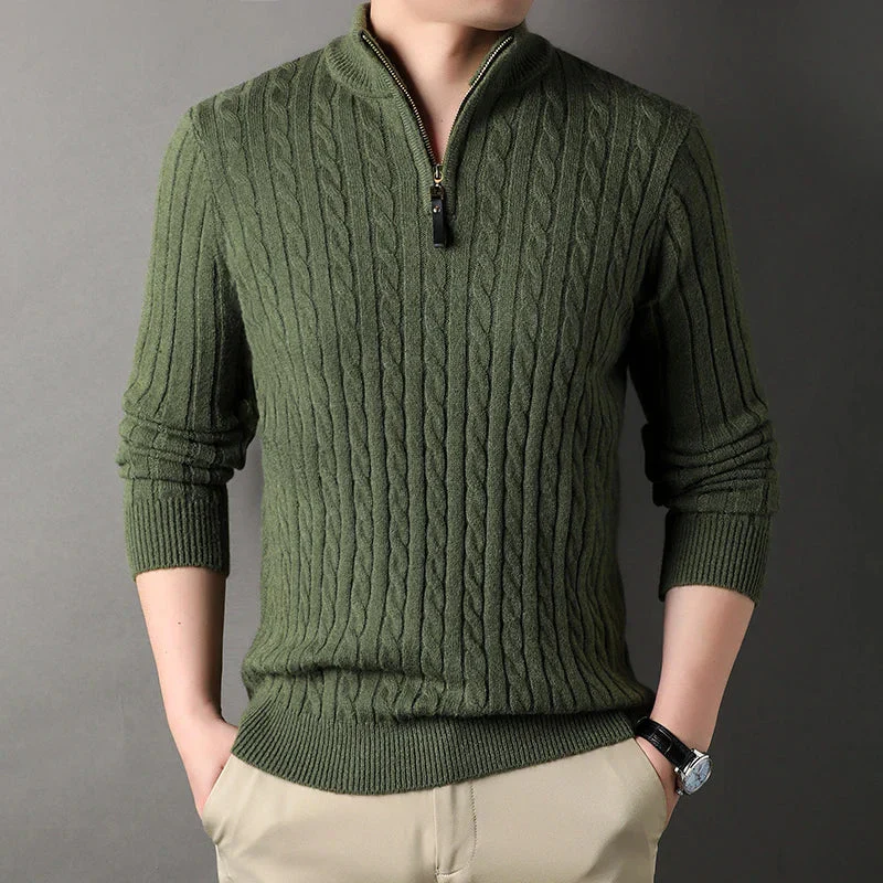 Malcolm® | Quarter Zip Sweater - Image 5
