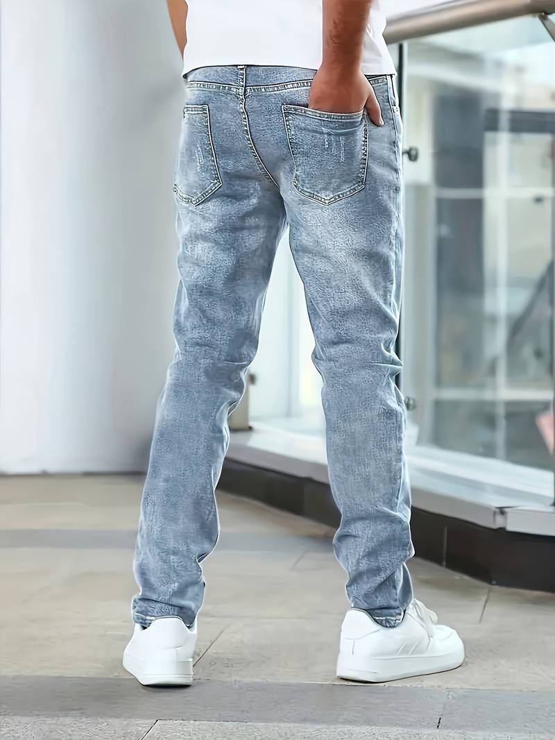 Malvino® | Casual Jeans With Medium Stretch For Men - Image 11