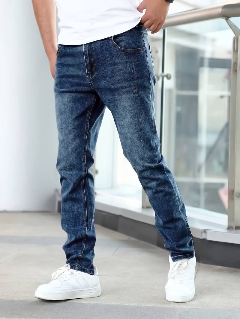 Malvino® | Casual Jeans With Medium Stretch For Men - Image 16