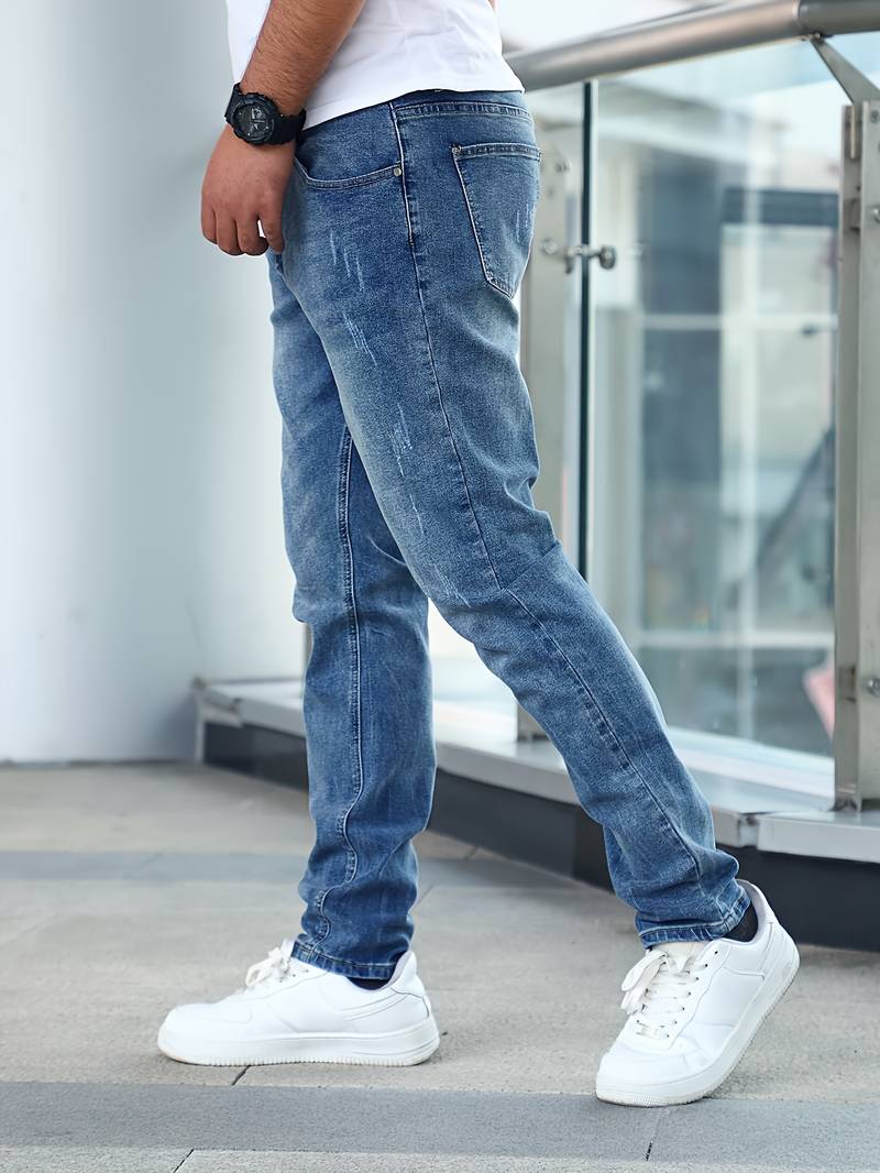 Malvino® | Casual Jeans With Medium Stretch For Men - Image 8