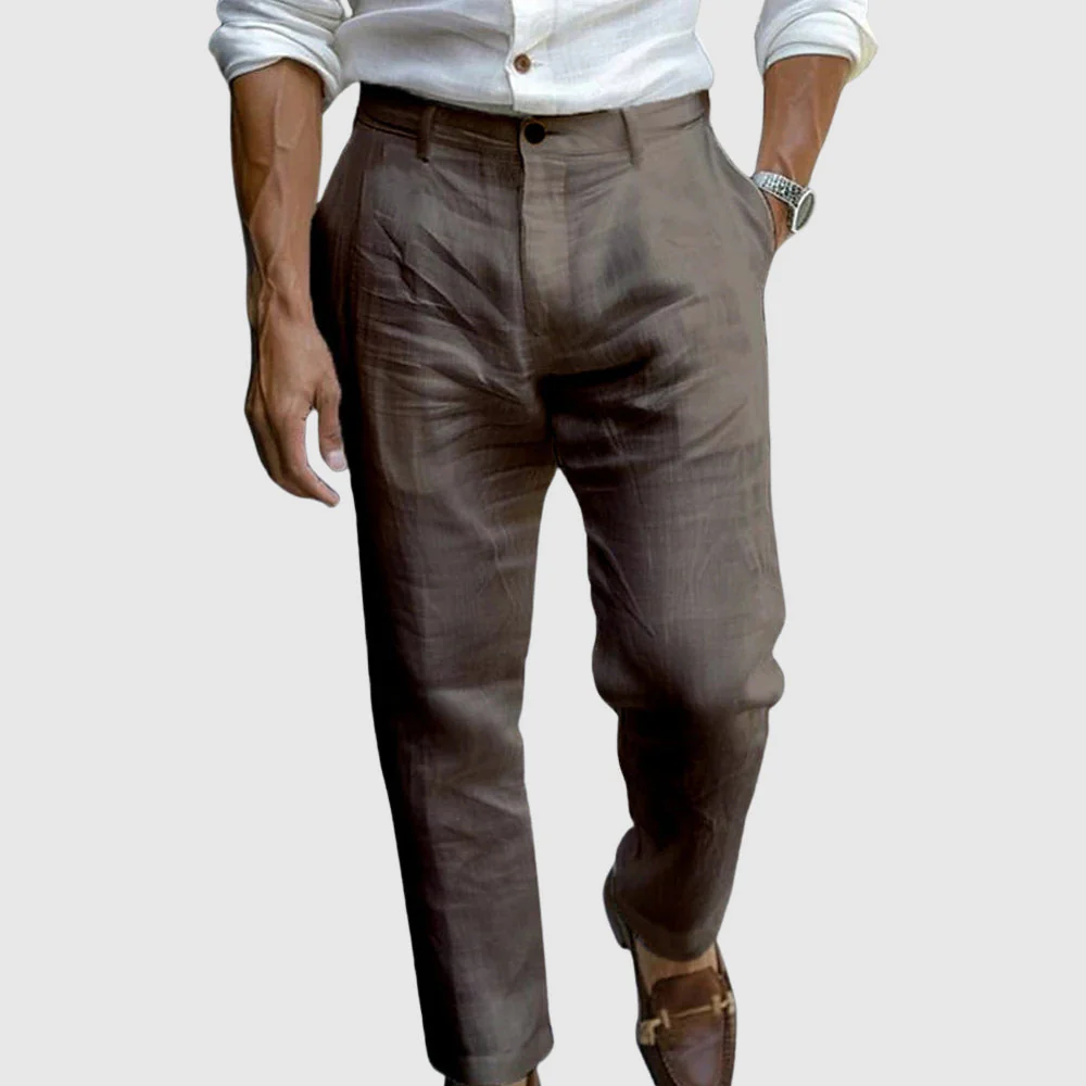 Manuel® | Elegant Linen Trousers - Image 4