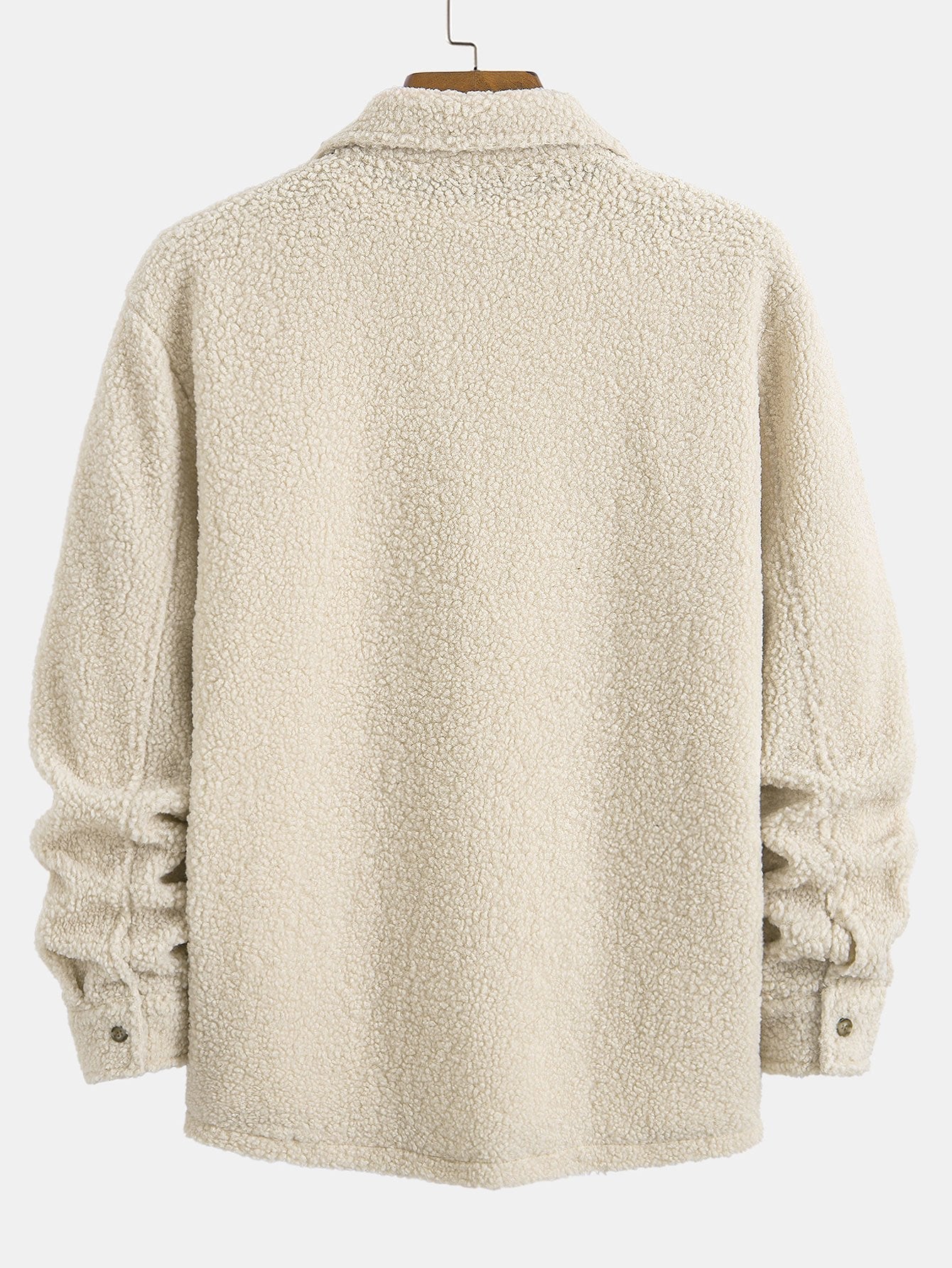 Manuel® | Teddy Fleece Button Up Shirt - Image 4