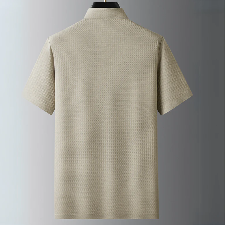 Marcel® | Texture-Zip Polo - Image 4