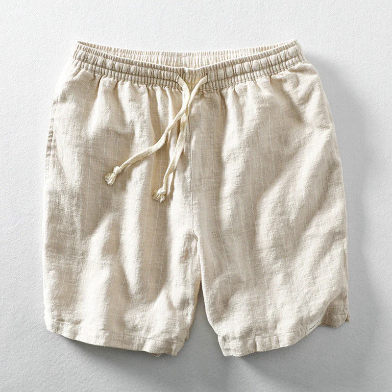 Marciano® | Linen Pinstripe Shorts - Image 5