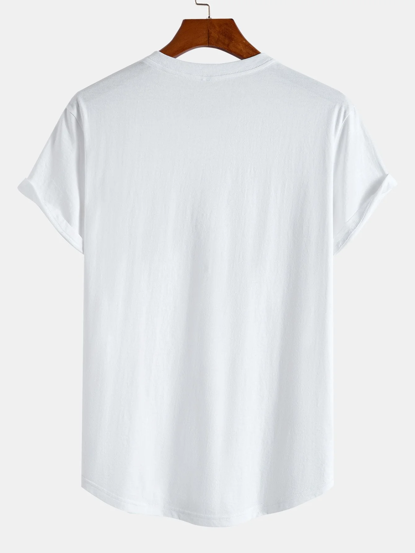 Mario® | Tokyo Print Cotton Arc Hem T-Shirt - Image 4