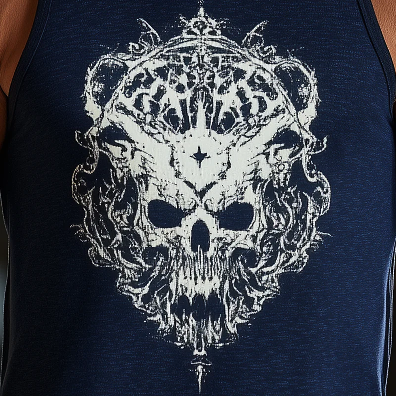 Mark | Men'S Summer Fashion Cotton Blend Printed Tank Top - Image 5