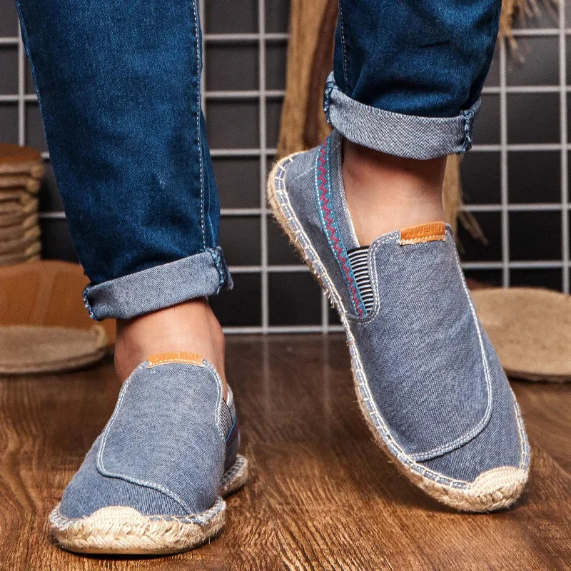 Marley | Elegant Linen Espadrilles - Image 4