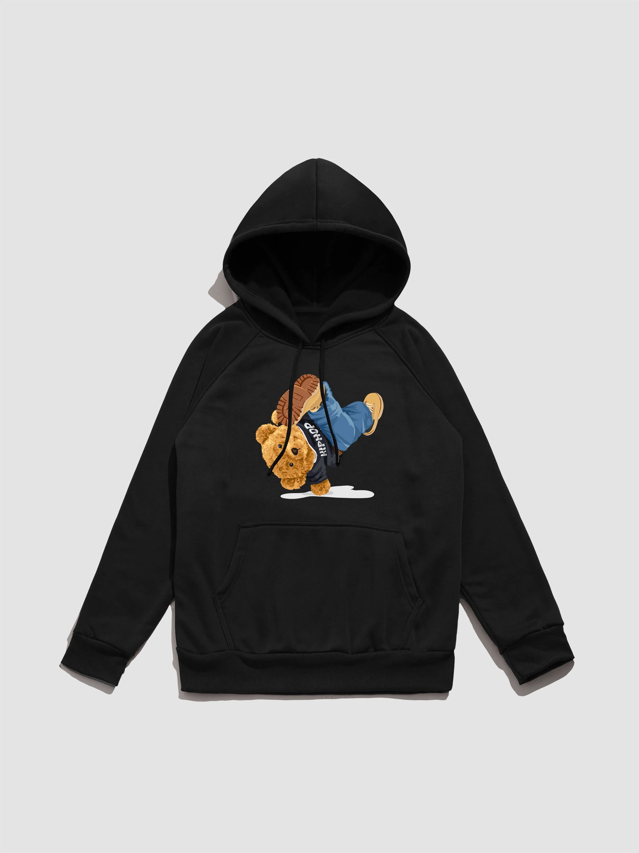 Marquis | Break Dance Bear Print Hoodie - Image 4