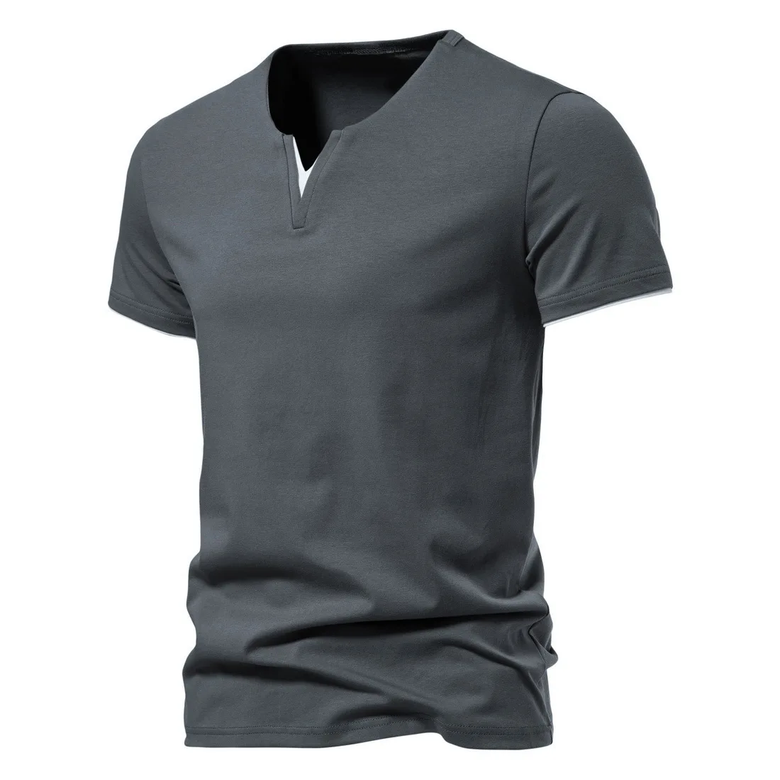 Mason | Elegant V-Neck Shirt - Image 2