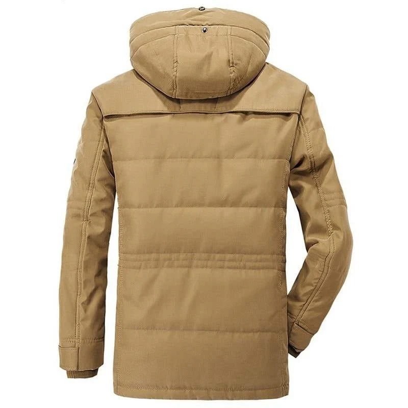 Melquíades | Warm winter jacket with removable hood - Image 7
