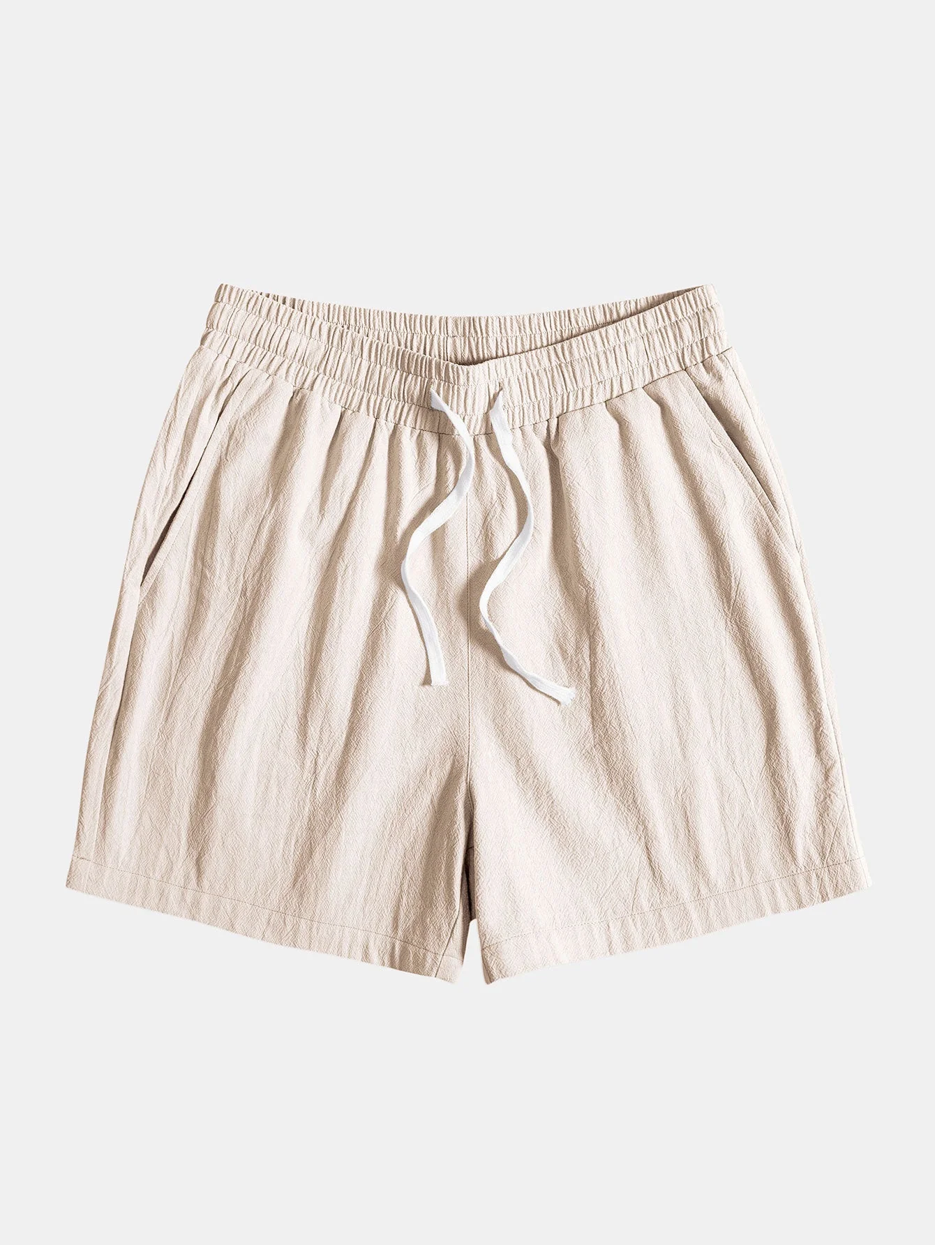 Micah® | Tropical Print Shirt & Textured Cotton 5" Shorts - Image 4