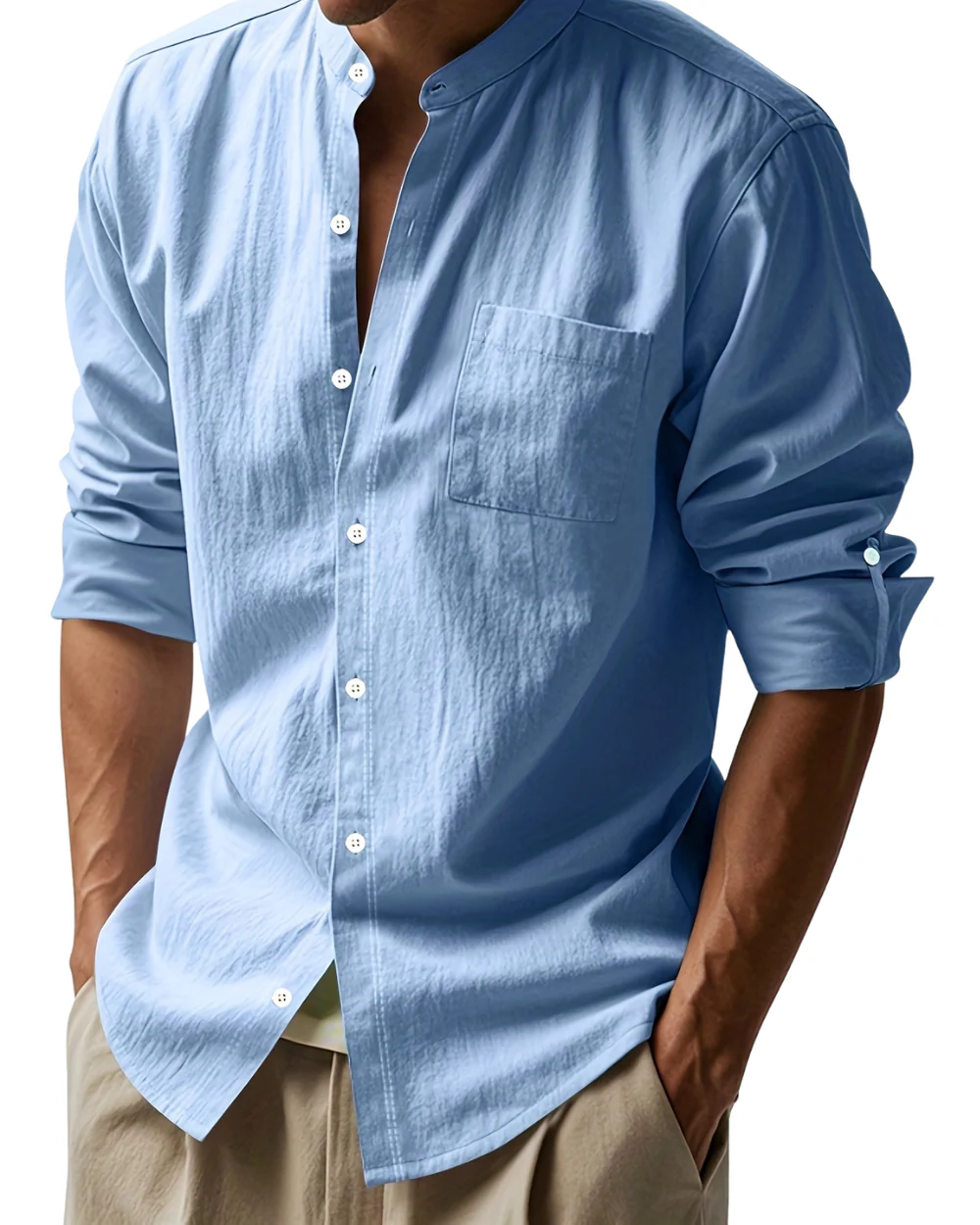 Mickey | Elegant Linen Shirt