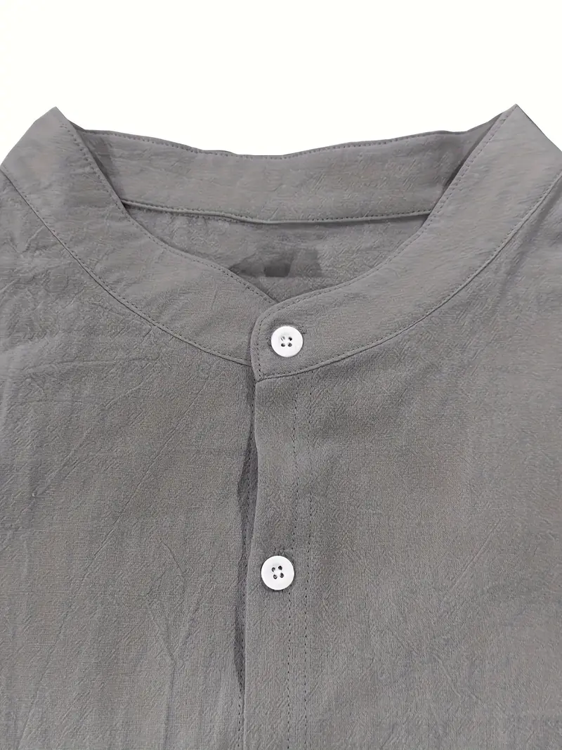 Mickey | Elegant Linen Shirt - Image 15