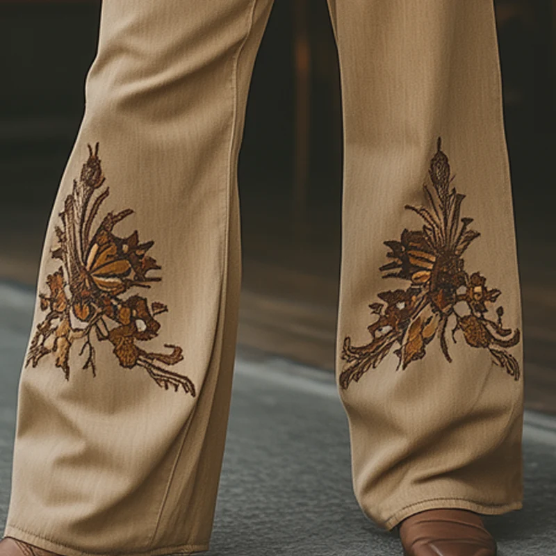 Mitch | Men'S Western Cowboy Style Embroidered Loose Jeans - Image 3