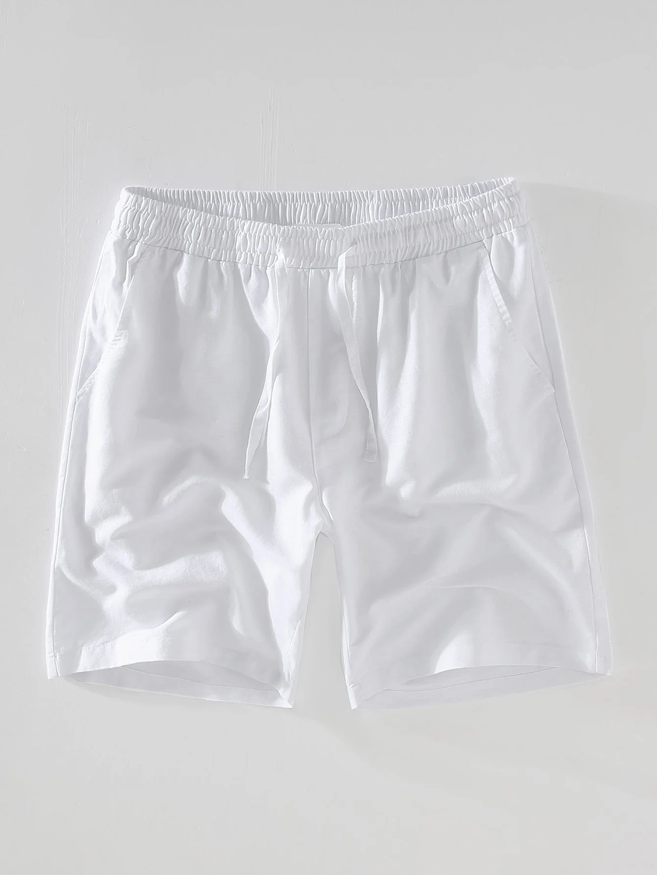 Moisés® | Geometric Jacquard Cuban Shirt & Linen Drawstring Shorts - Image 12