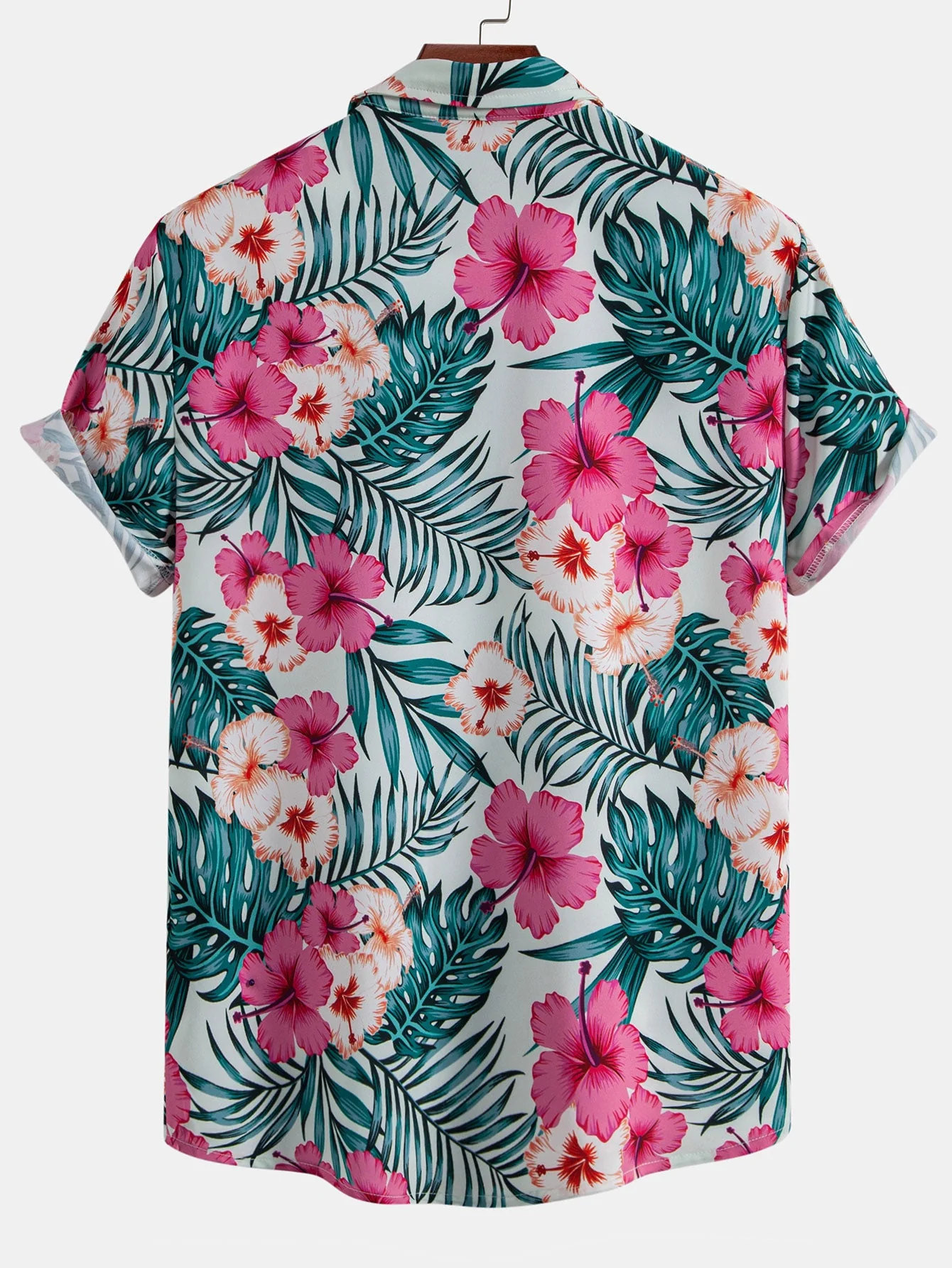 Morgan® | Tropical Flowers Print Button Up Shirt - Image 2