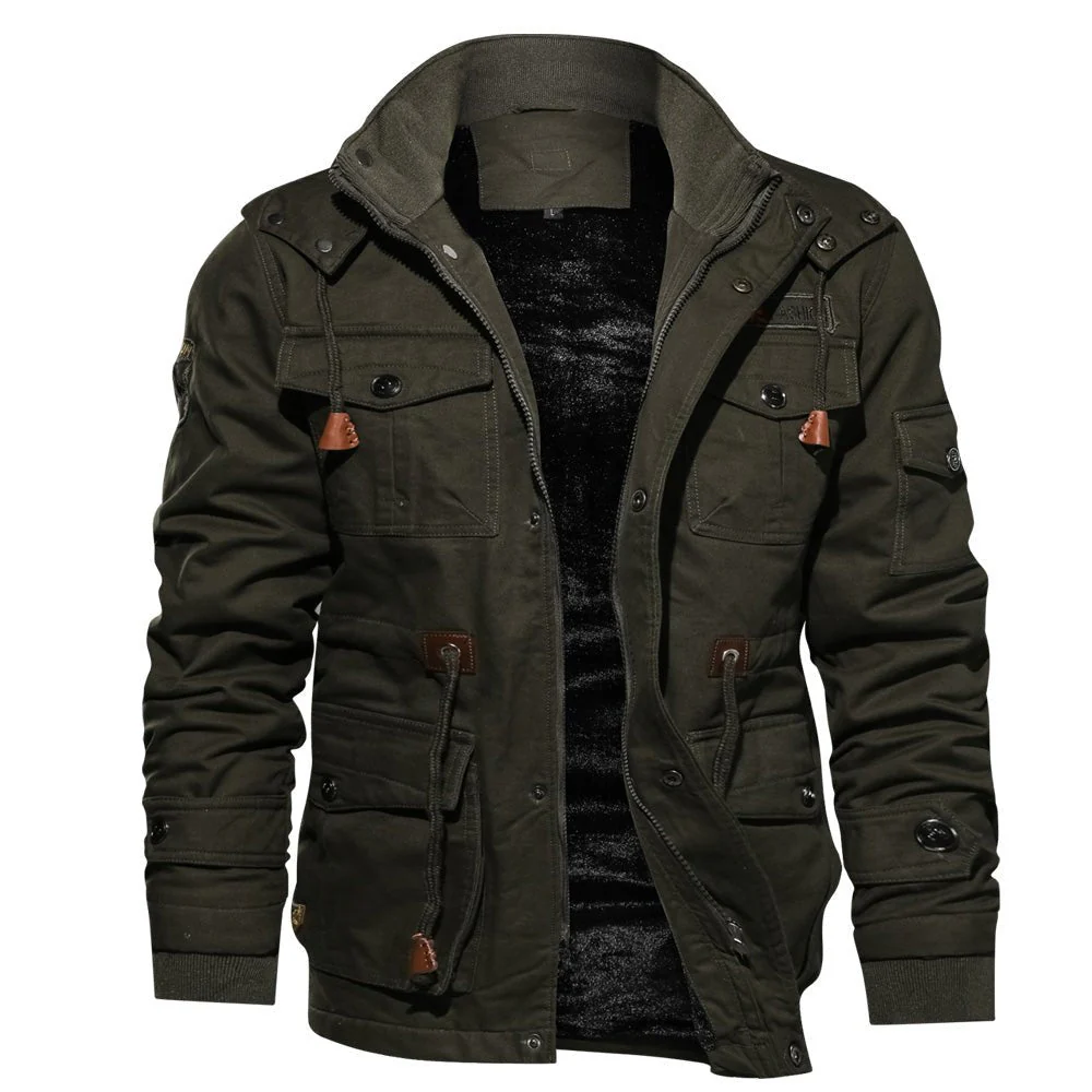 Nabor | Warm winter jacket with hood - Image 13