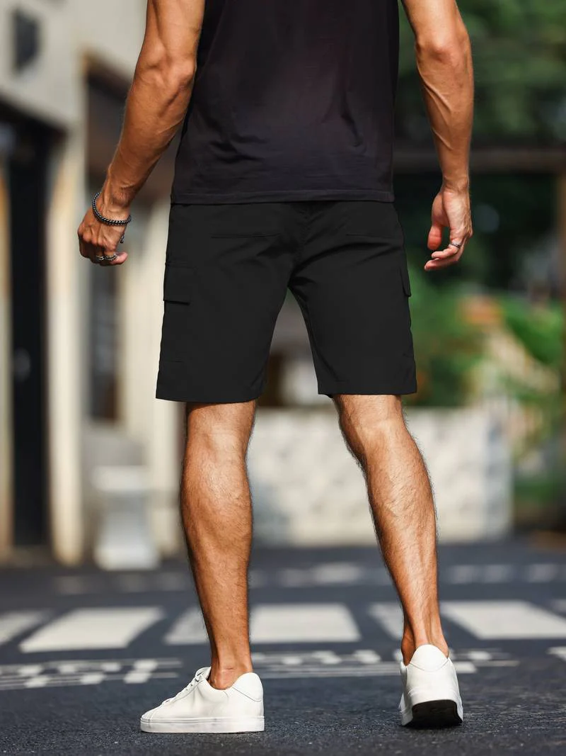 Narciso® | Casual Cargo Shorts With Pockets For Men - Image 9