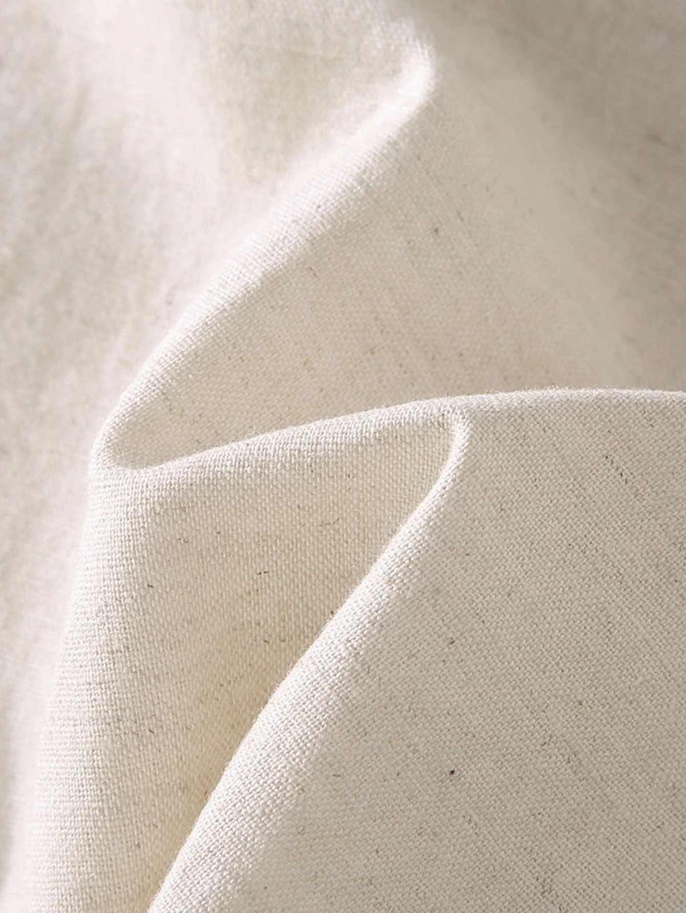 Narciso® | Short Sleeve Stand Collar Shirt & Linen Drawstring Shorts - Image 18