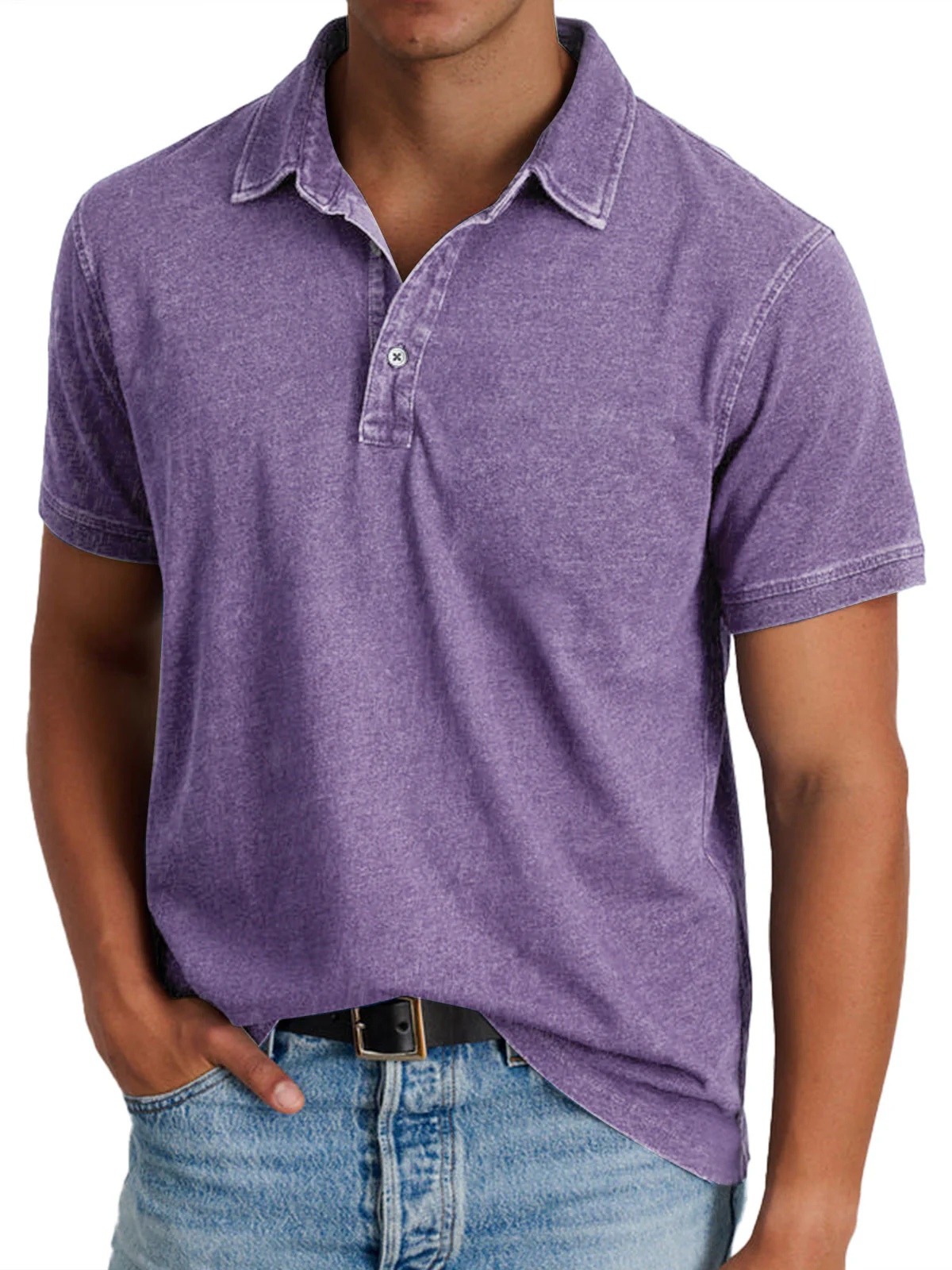 Nate® | Elegant Polo With Classic Collar - Image 10