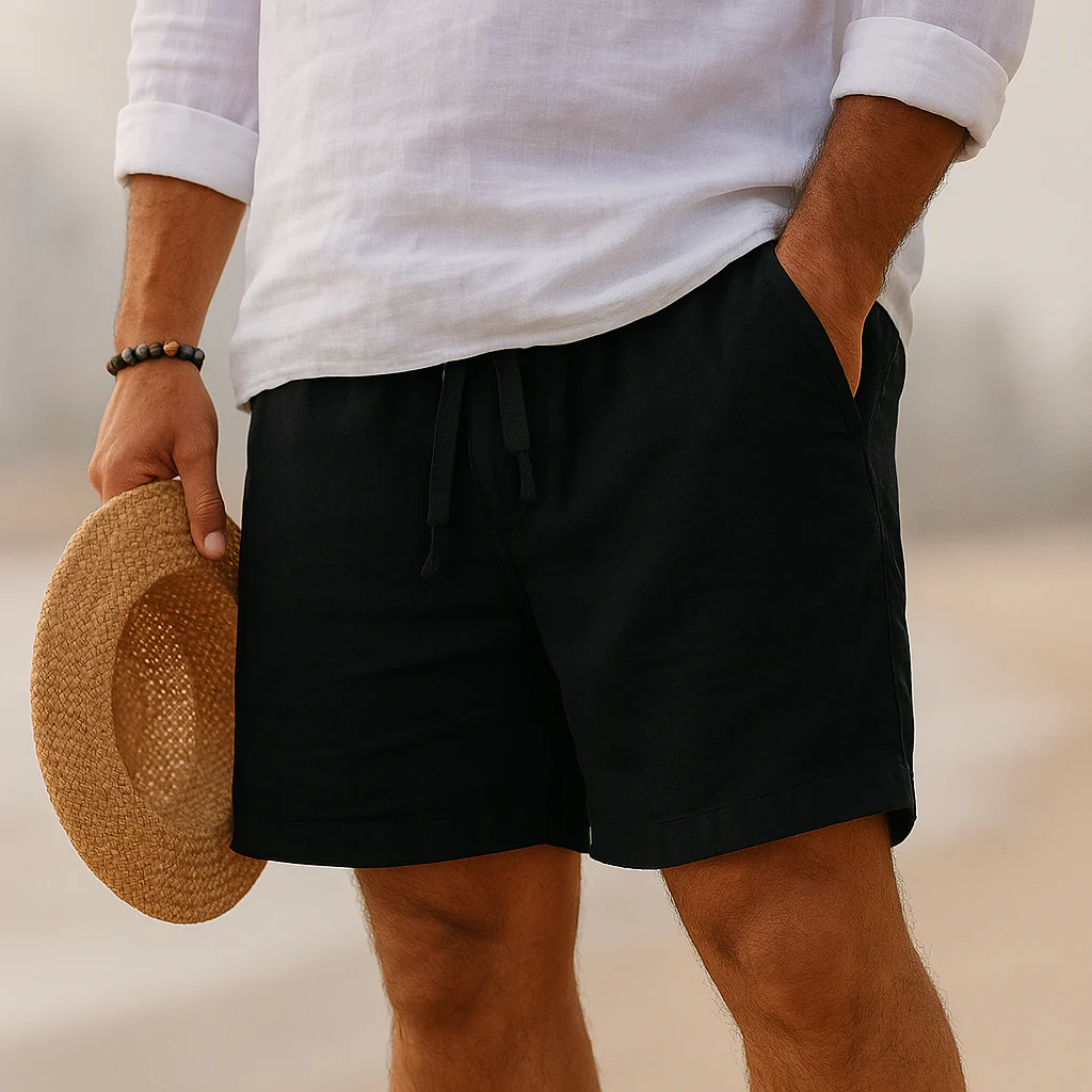 Nathan® | Cotton-Linen Trousers - Image 3